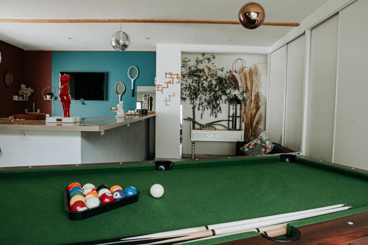 La Villa O Bois - Billard & Baby-Foot - Face A La Foret Семеак Экстерьер фото