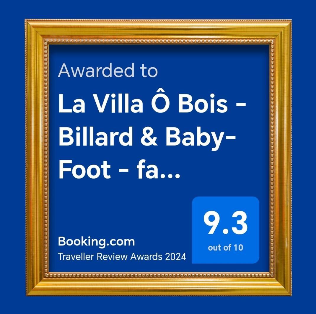 La Villa O Bois - Billard & Baby-Foot - Face A La Foret Семеак Экстерьер фото